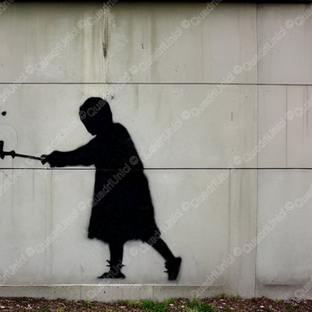 QuadroUnico - Banksy: Ombra Nera