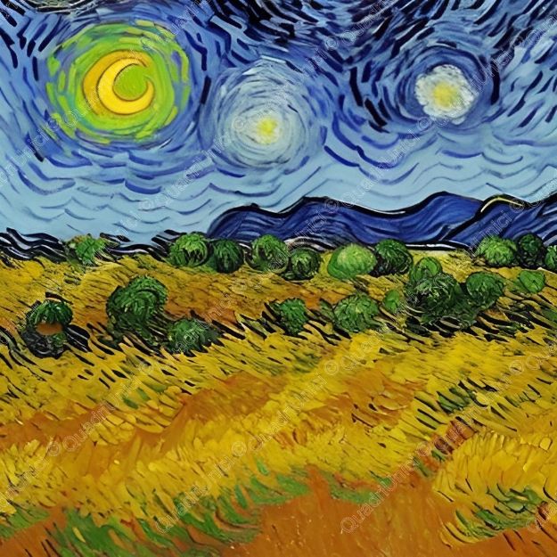 QuadroUnico - van Gogh: Luna, sole & Campagna