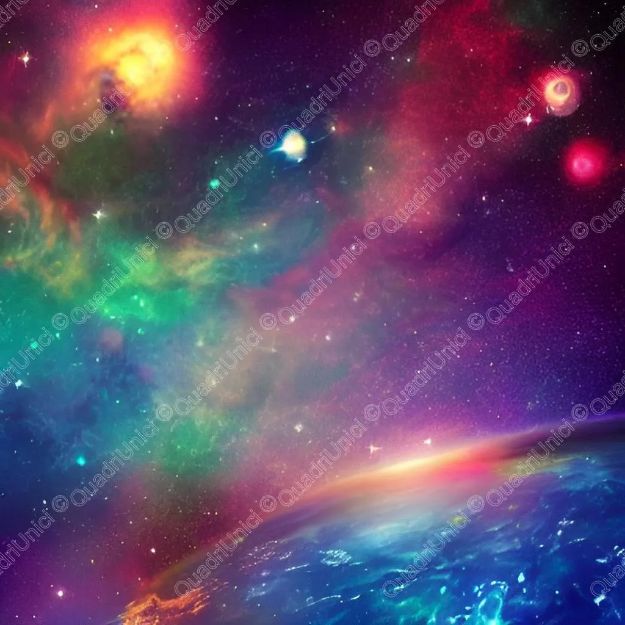 QuadroUnico - I Colori della Galassia