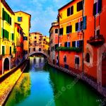 QuadroUnico - Borghetto Colorato