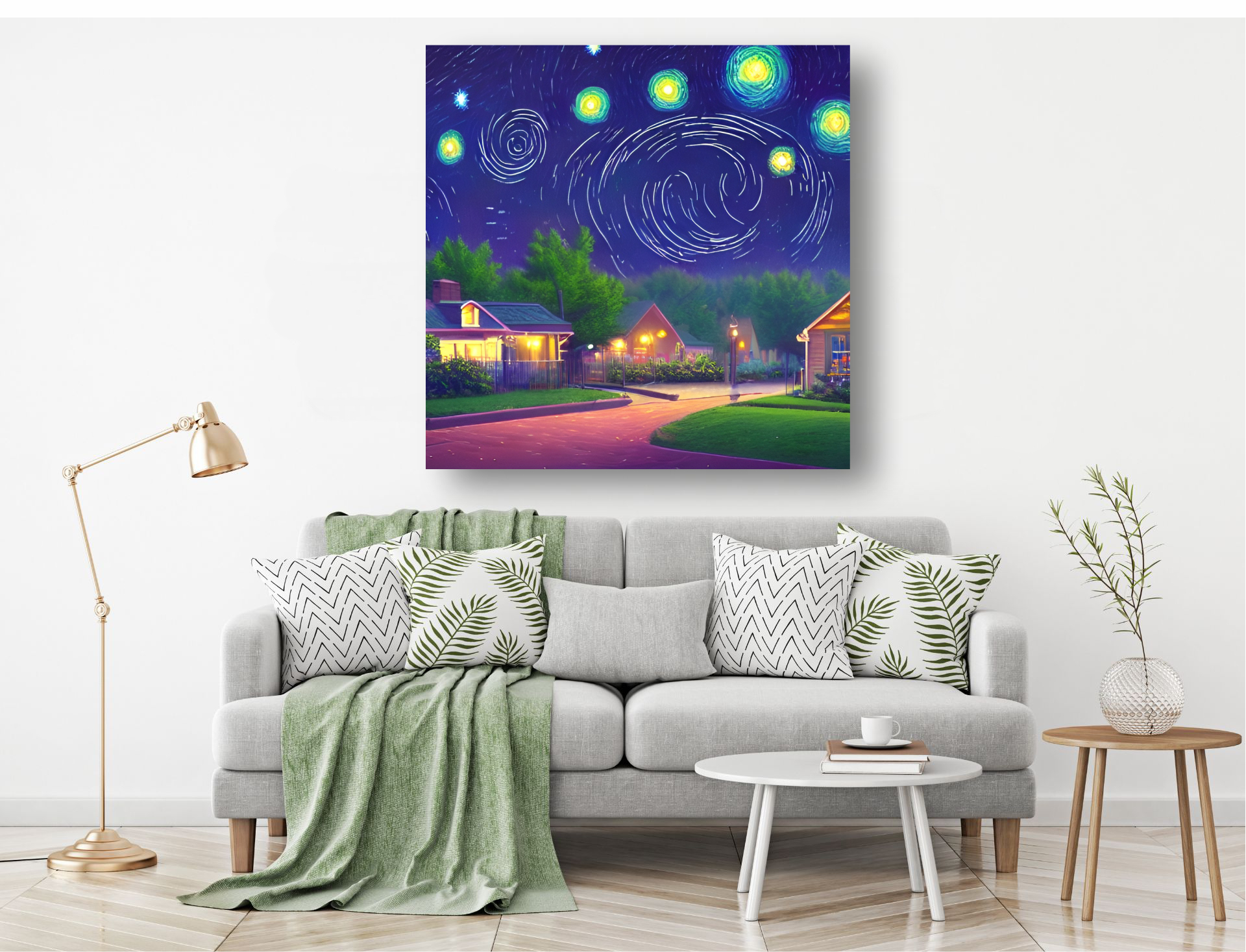 MondoQuadri. QuadroUnico - van Gogh: Cielo Stellato