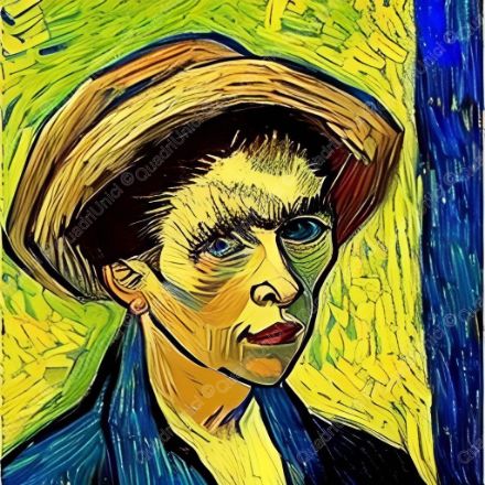 QuadroUnico - van Gogh: Donna di Campagna