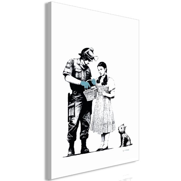 Quadro - Dorothy e il poliziotto 