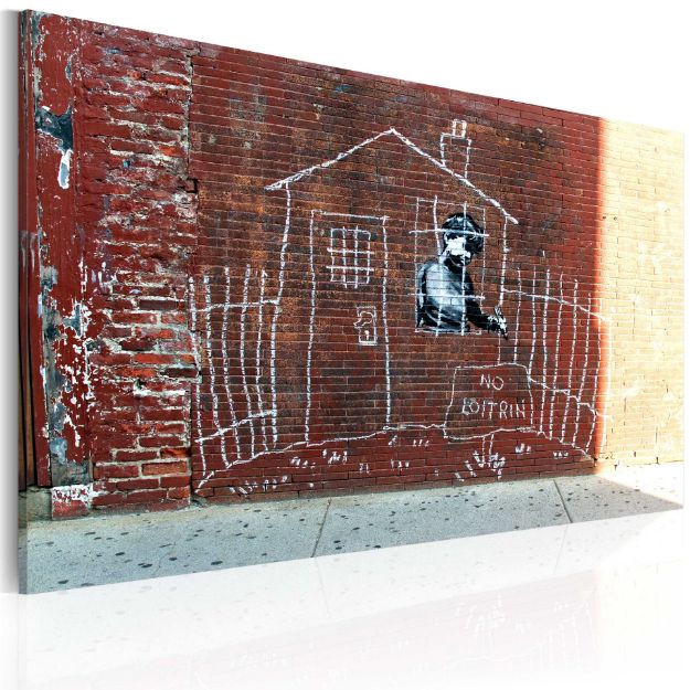 Quadro - Irretito (Banksy)
