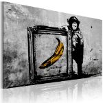 Quadro - Ispirato a Banksy - Bianco & Nero