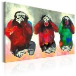 Quadro - Tre scimmie sagge
