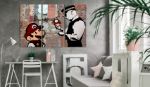 Quadro - Banksy: Avvertimento