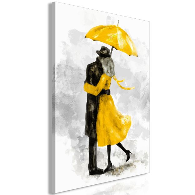 Quadro - Sotto l'ombrello giallo