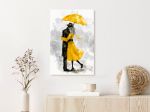 Quadro - Sotto l'ombrello giallo
